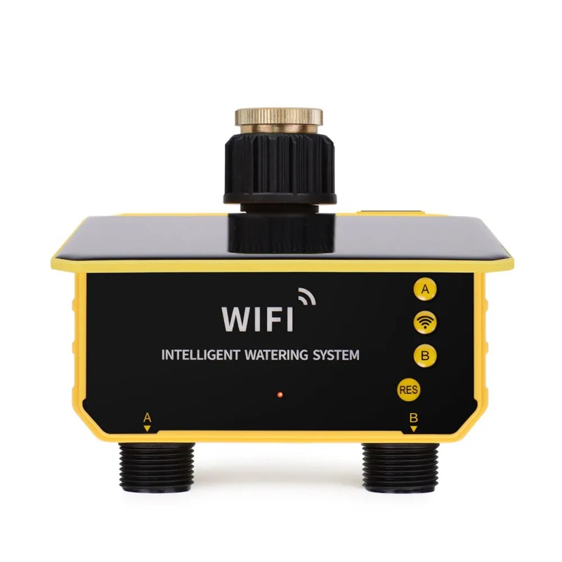 Timer Dual Outlet - WiFi-контроллер полива с солнечной батареей, двойной