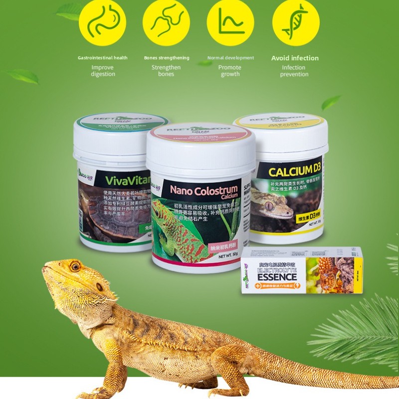 Calcium Powder Reptile - Порошок кальция для рептилий Reptizoo и