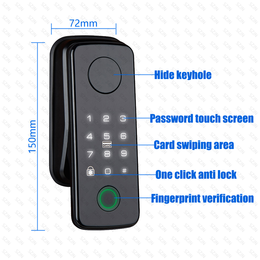 TTLock Автоматический умный за – обзор и цена Glass Door Hinge